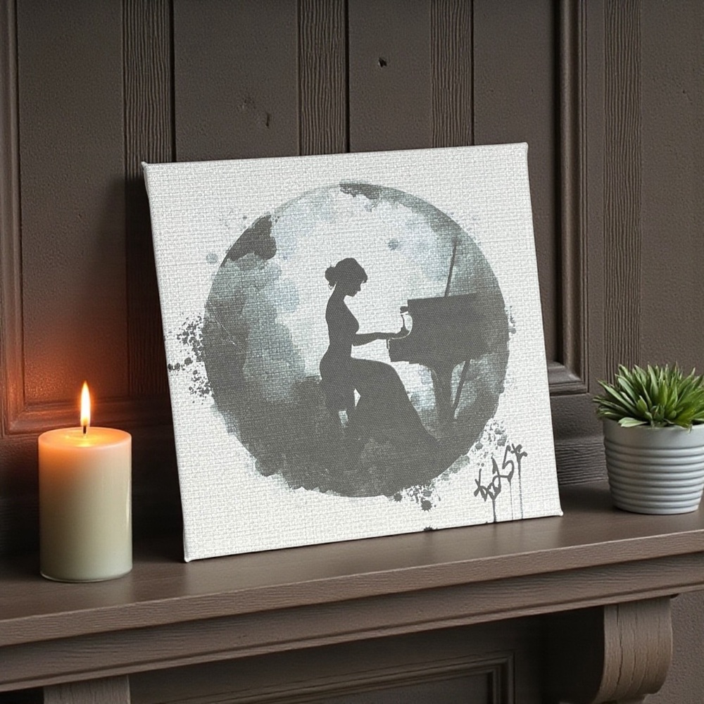 🎹 8x8 Original Art Print – Stoxx Galeria De Arte 🎨